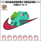 Bulbasaur x nike Embroidery Design, Pokemon Embroidery, Embroidery File, Nike Embroidery, Anime shirt, Digital download.jpg