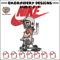Cartoon Nike Embroidery design, Cartoon funny Embroidery, Nike design, Embroidery file, logo shirt, Instant download..jpg