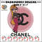 Chanel pink girl Embroidery Design, Chanel Embroidery, Embroidery File, Brand Embroidery, Logo shirt, Digital download.jpg