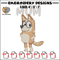Chilli Heeler Embroidery, Bluey Cartoon Embroidery, cartoon Embroidery, Embroidery File, cartoon shirt, digital download.jpg
