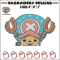 Chopper Peeker Embroidery Design, One piece Embroidery, Embroidery File, Anime Embroidery, Anime shirt, Digital download.jpg