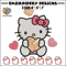 Concha Hello Kitty Embroidery Design, Hello Kitty cartoon Embroidery, Embroidery File, Cartoon shirt, Digital download..jpg