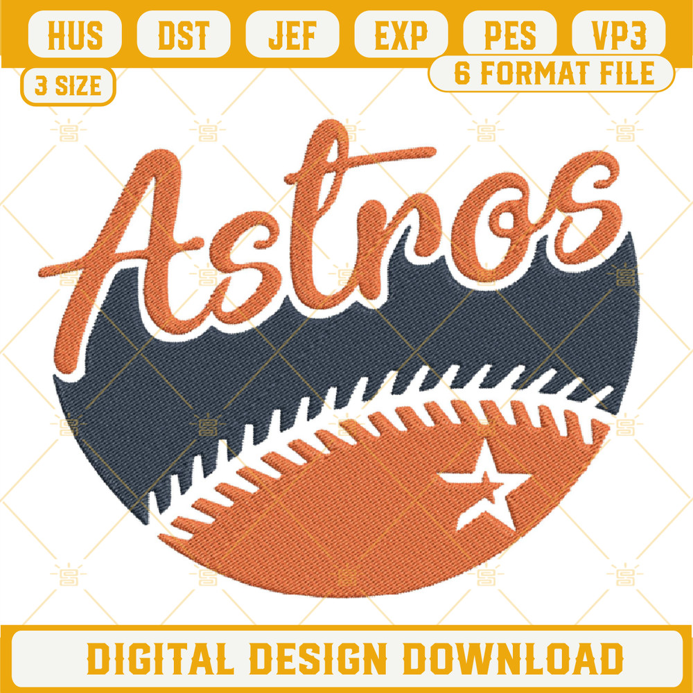 Astros Baseball Embroidery Design File.png