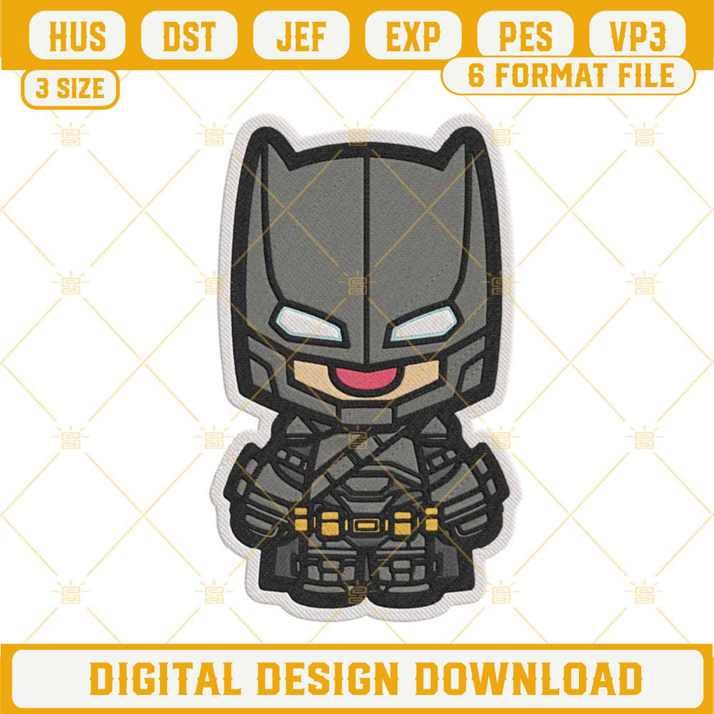Baby Batman Embroidery Designs, DC Comics Hero Embroidery Files.jpg