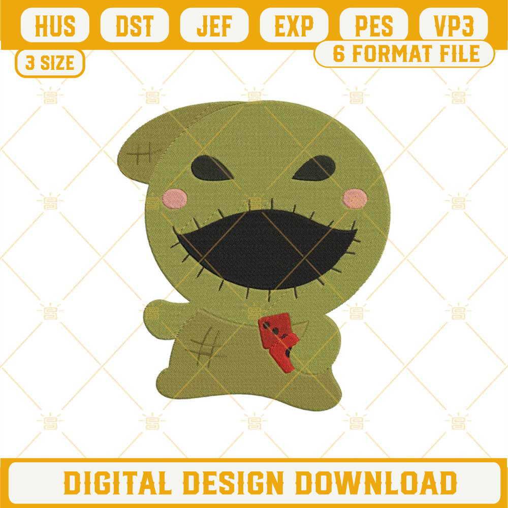 Baby Oogie Boogie The Nightmare Before Christmas Embroidery Designs, Halloween Embroidery Files.jpg