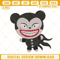 Baby Vampire Teddy Embroidery Designs, Nightmare Before Christmas Vampire Embroidery Files.jpg