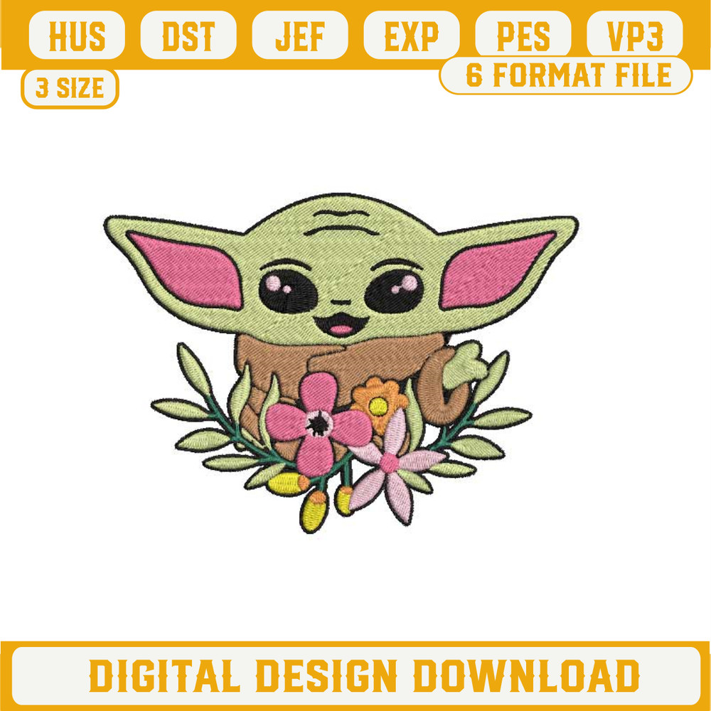 Baby Yoda Embroidery Designs, Baby Yoda Embroidery, The Mandalorian.jpg
