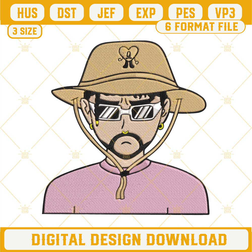 Bad Bunny Embroidery Designs Files.jpg