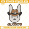 Bad Bunny Un x100to Machine Embroidery Design, Bad Bunny Grupo Frontera Embroidery File.jpg