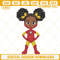 Black Girl Iron Man Embroidery Design File, Afro Juneteenth Girl Superhero Embroidery Pattern.jpg