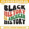Black History Is American History Embroidery Design, Black History Month Embroidery File.jpg