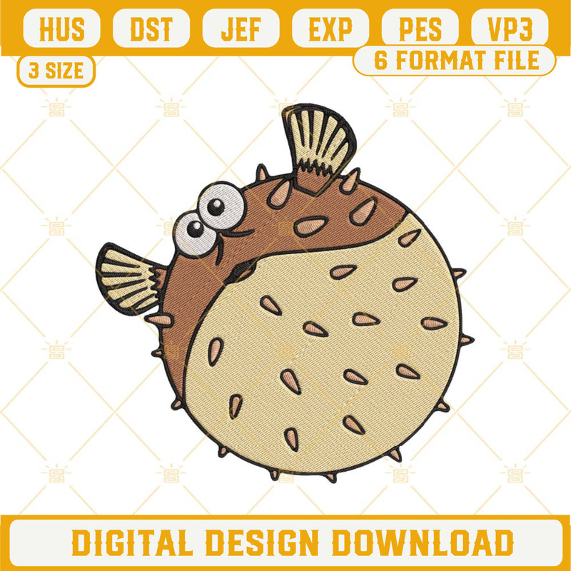 Bloat Embroidery Designs, Finding Nemo Machine Embroidery Files.jpg