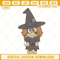 Bluey Indy Witchy Halloween Embroidery Designs, Bluey Heeler Halloween Embroidery Files.jpg