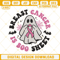 Breast Cancer Is Boo Sheet Embroidery Files, Halloween Breast Cancer Embroidery Designs.jpg