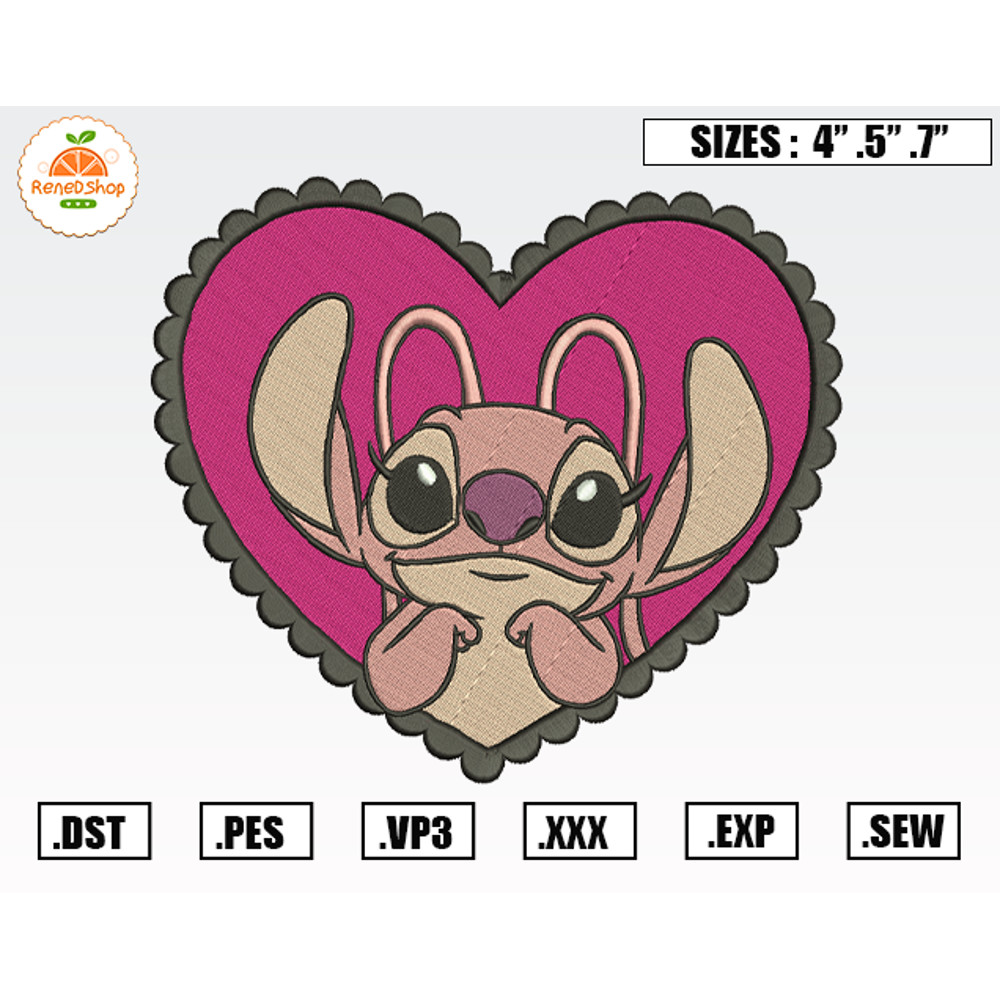 Pink Stitch In Love Embroidery Designs, Valentine Embroidery Design File Instant Download.jpg