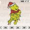 Winnie The Pooh Christmas Lights Embroidery Designs, Christmas Embroidery Design File Instant Download.jpg