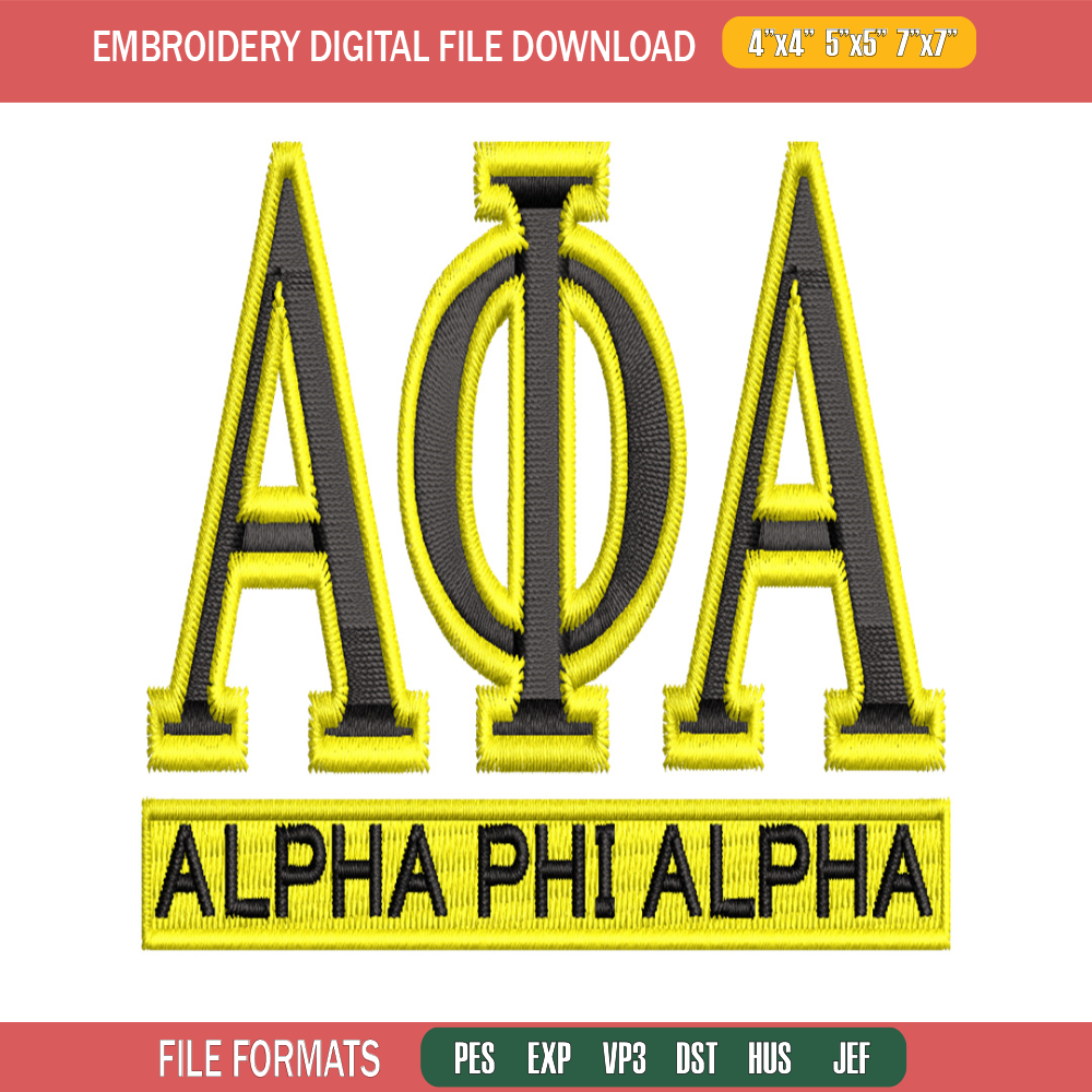 Alpha Phi Alpha embroidery design, Alpha Phi Alpha embroidery, logo design, embroidery file, Digital download..jpg