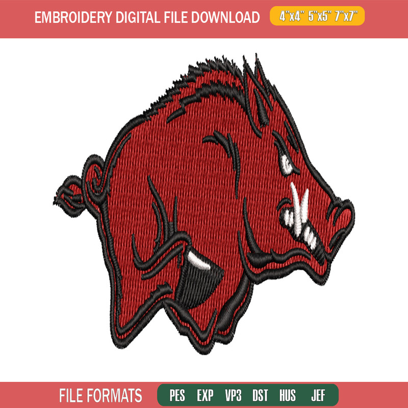 boar embroidery design, boar embroidery, logo design, embroidery file, logo shirt, Digital download..jpg