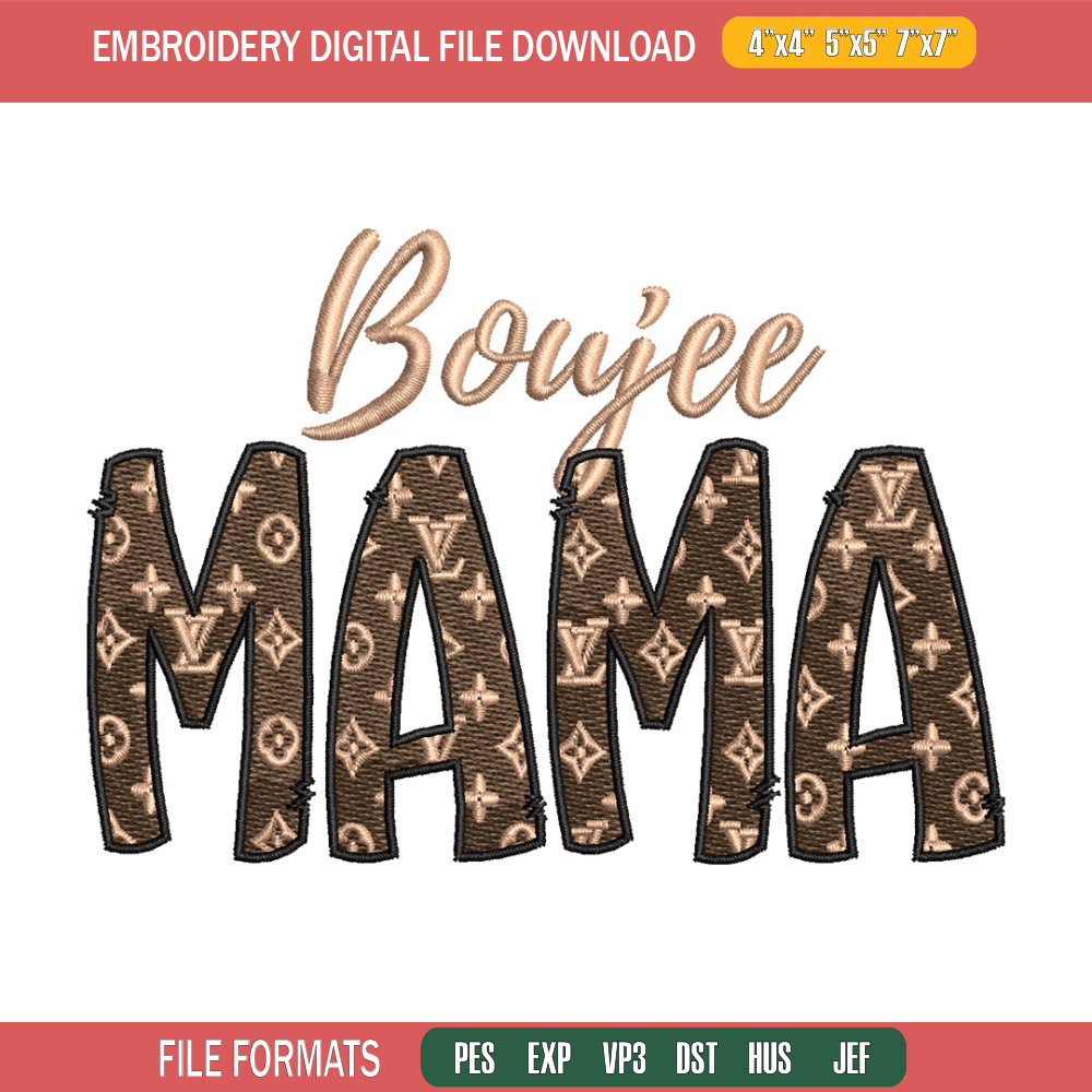 Boiyee mama embroidery design, Logo embroidery, Embroidery file, Embroidery shirt, Emb design,Digital download.jpg