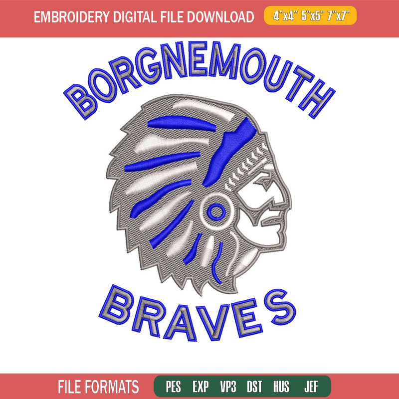 Braves man embroidery design, Braves embroidery, Embroidery file, Embroidery shirt, Emb design, Digital download.jpg