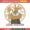 Bunny cartoon lv Embroidery Design, Lv Embroidery, Embroidery File, Brand Embroidery, Logo shirt, Digital download.jpg