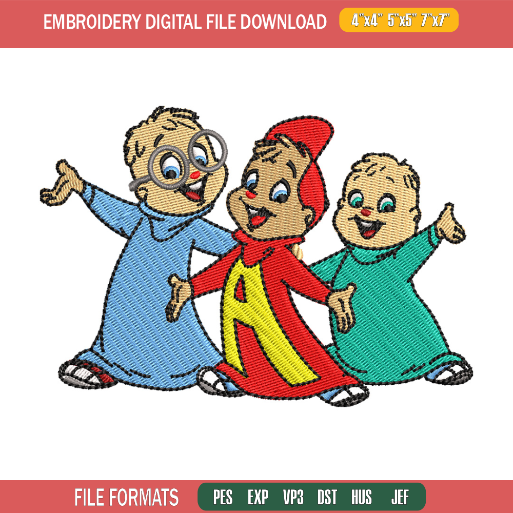 Children embroidery design, Anime embroidery, Emb design, Embroidery shirt, Embroidery file, Digital download.jpg