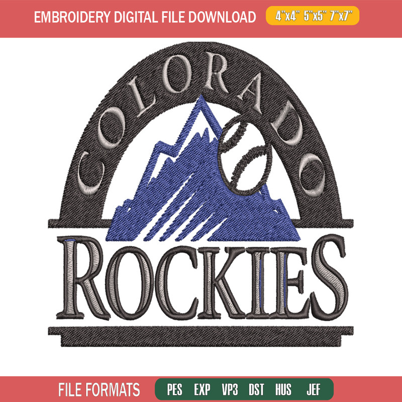 Colorado Rockies logo Embroidery, MLB Embroidery, Sport embroidery, Logo Embroidery, MLB Embroidery design..jpg