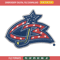 Columbus Blue Jackets logo Embroidery, NHL Embroidery, Sport embroidery, Logo Embroidery, NHL Embroidery design..jpg