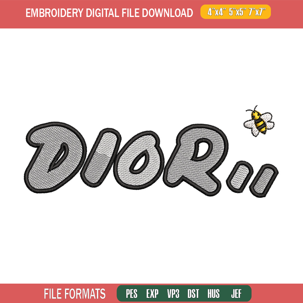 Dior design embroidery design, Dior embroidery, Embroidery file, Embroidery shirt, Emb design, Digital download.jpg