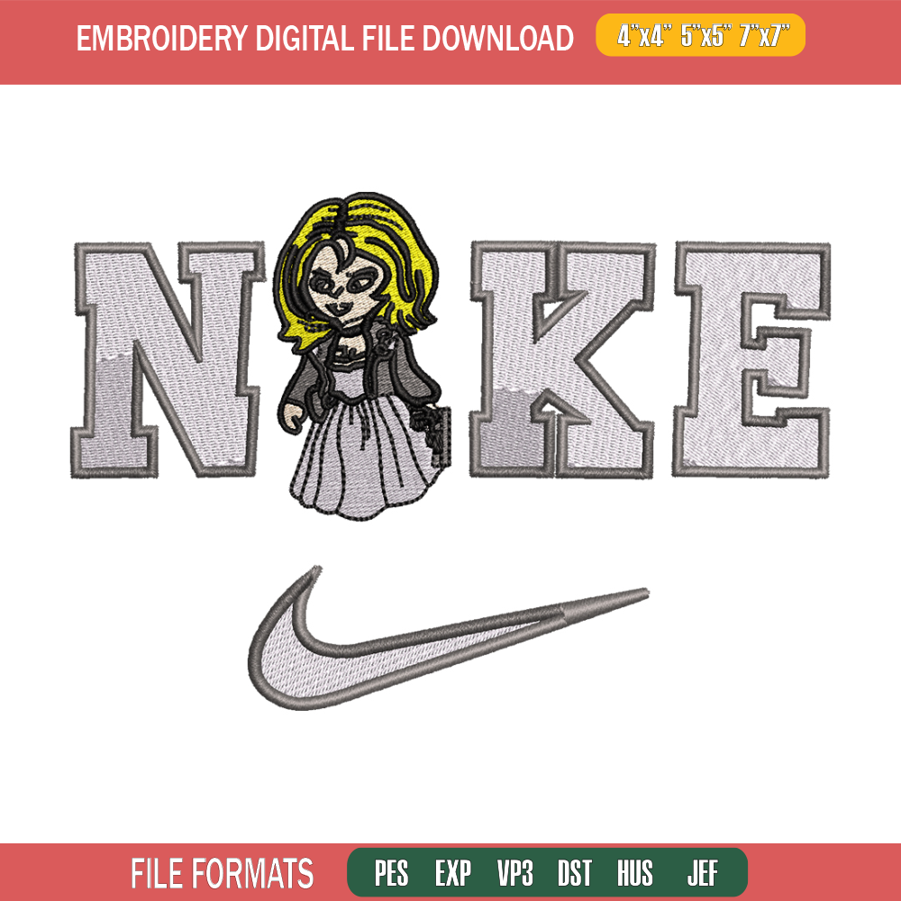 Doll Nike Logo embroidery design, Doll Nike embroidery, Nike design, logo shirt, Embroidery shirt, Digital download..jpg