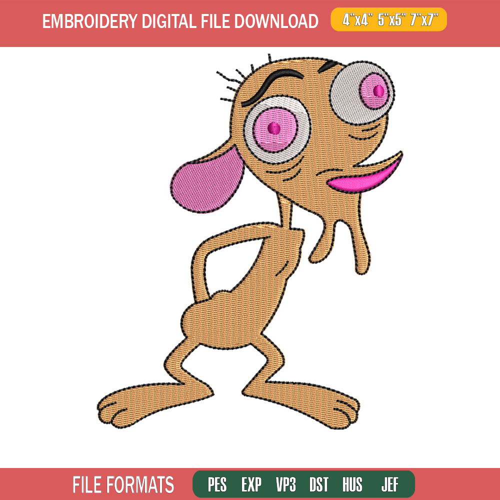 Funny char embroidery design, Logo embroidery, Embroidery file, Embroidery shirt, Emb design, Digital download.jpg
