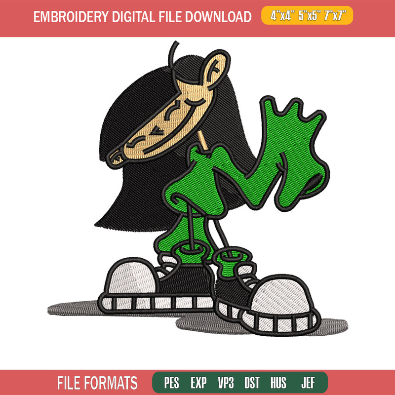 Girl cartoon embroidery design, Cartoon embroidery, Embroidery file, Embroidery shirt, Emb design, Digital download.jpg