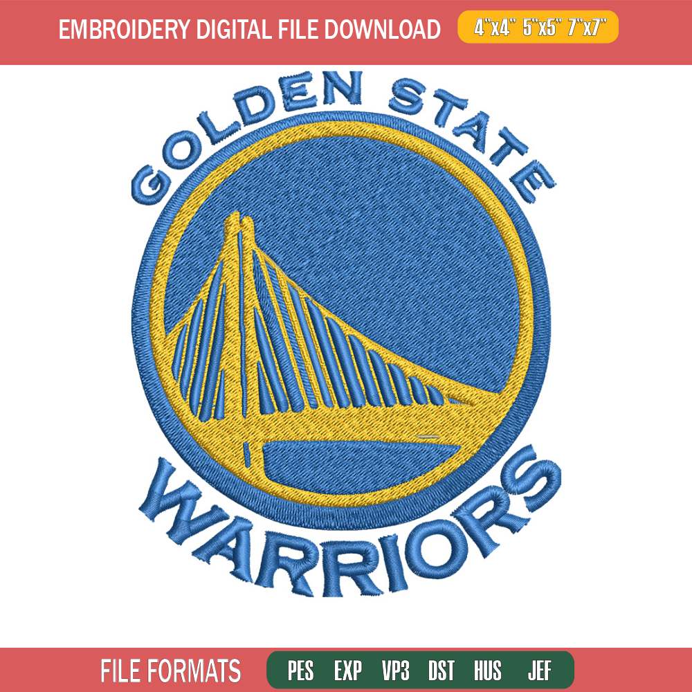 Golden State Warriors logo Embroidery, NBA Embroidery, Sport embroidery, Logo Embroidery, NBA Embroidery design.jpg