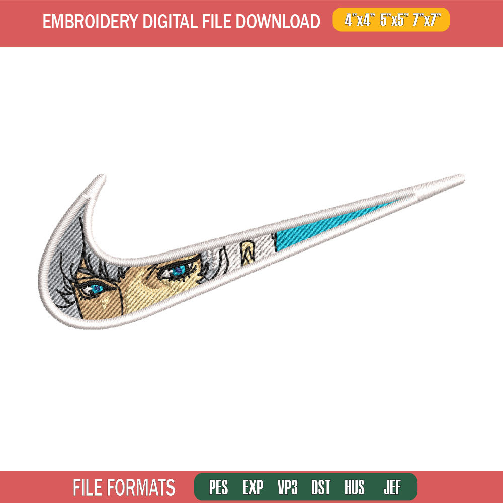 Griffith x Nike embroidery design, Berserk embroidery, Embroidery shirt, Embroidery file, Anime design, Digital download.jpg