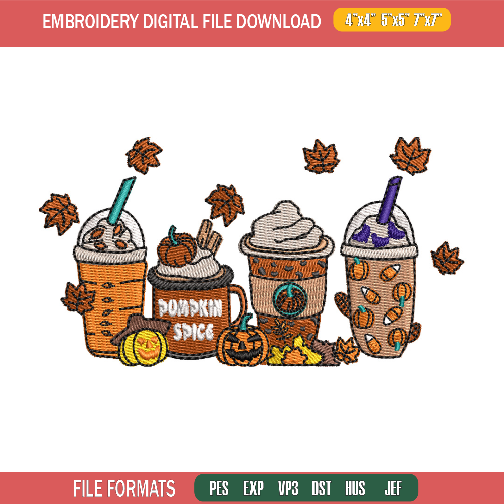 Halloween coffee embroidery design, Halloween embroidery, Embroidery file,Embroidery shirt, Emb design, Digital download.jpg