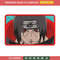 Itachi rectangle embroidery design, Naruto embroidery, logo design, anime design, anime shirt, Digital download.jpg