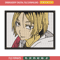 Kenma frame embroidery design, Haikyuu embroidery, Embroidery shirt, Embroidery file, Anime design, Digital download.jpg