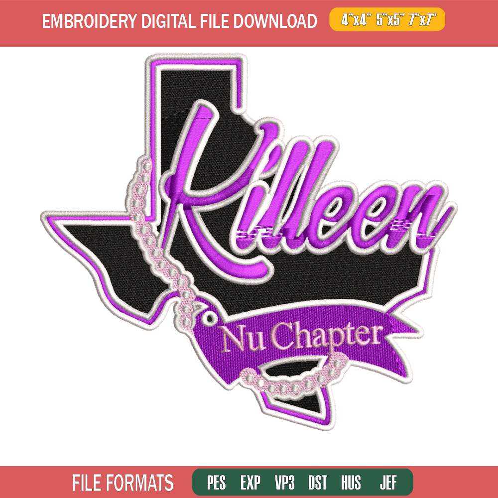 Killen nu chapter logo embroidery design, logo embroidery, logo design, logo shirt, Embroidery file, Instant download.jpg