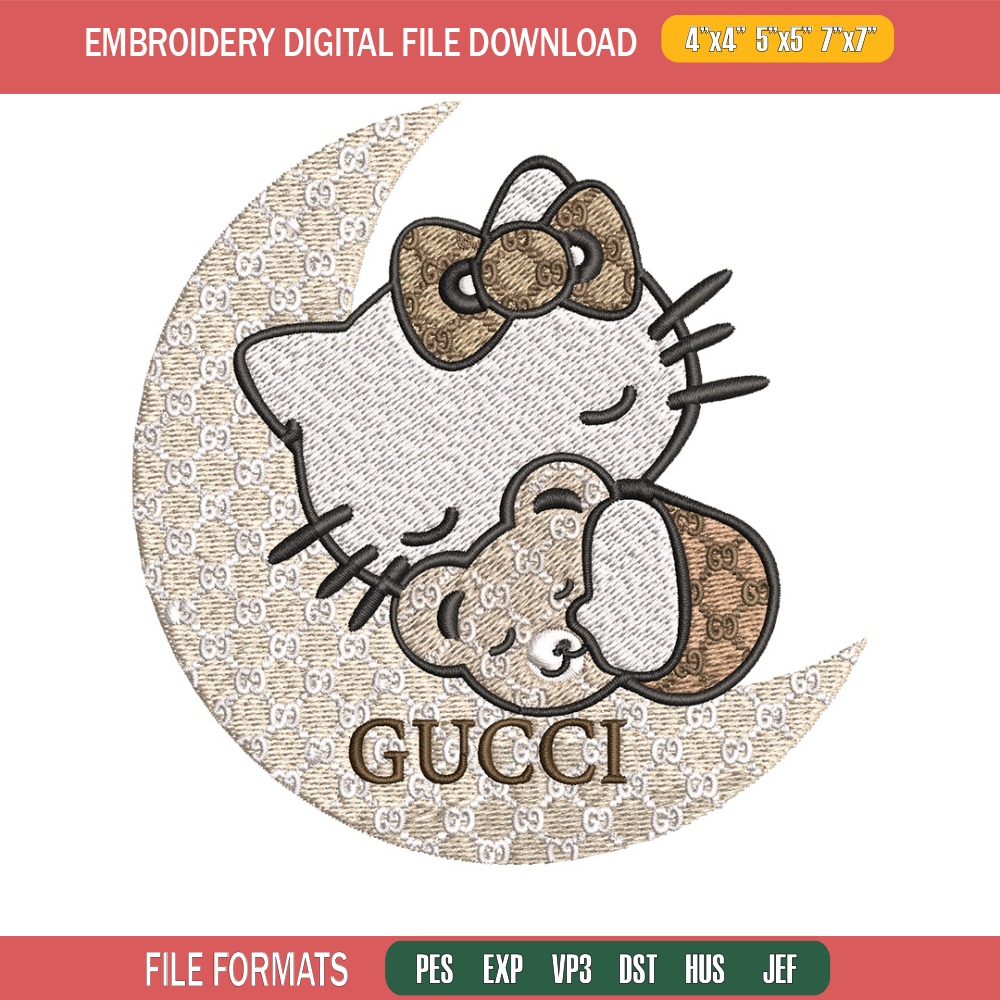 Kitty gucci Embroidery Design, Gucci Embroidery, Embroidery File, Logo shirt, Sport Embroidery, Digital download..jpg