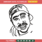 Man smile embroidery design, Man smile Logo embroidery, logo design, Embroidery file, logo shirt, Instant download..jpg