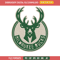 Milwaukee Bucks logo Embroidery, NBA Embroidery, Sport embroidery, Logo Embroidery, NBA Embroidery design.jpg