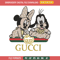 Minnie goofy baby Embroidery Design, Gucci Embroidery, Embroidery File, Logo shirt, Sport Embroidery, Digital download..jpg