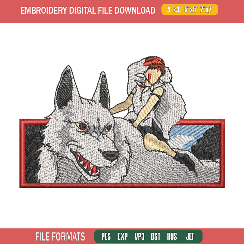 Momonoke box embroidery design, Momonoke embroidery, Embroidery shirt, Embroidery file, Anime design, Digital download.jpg