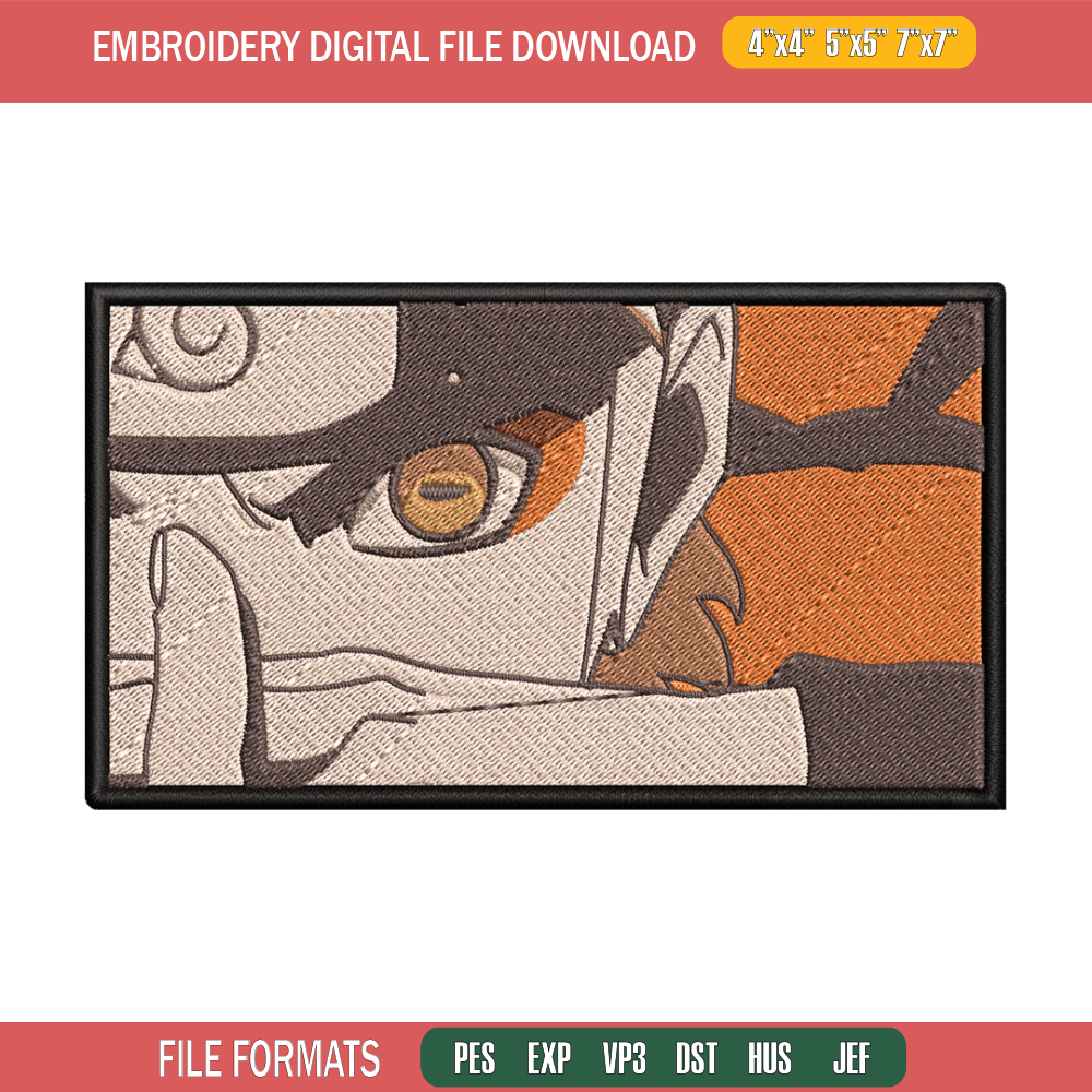 Naruto eyes embroidery design, Naruto embroidery, logo design, anime design, anime shirt, Digital download.jpg