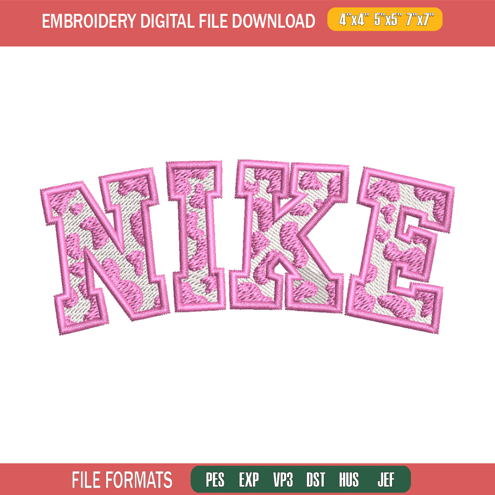 Nike pink color Embroidery Design, Brand Embroidery, Nike Embroidery, Embroidery File, Logo shirt, Digital download.jpg