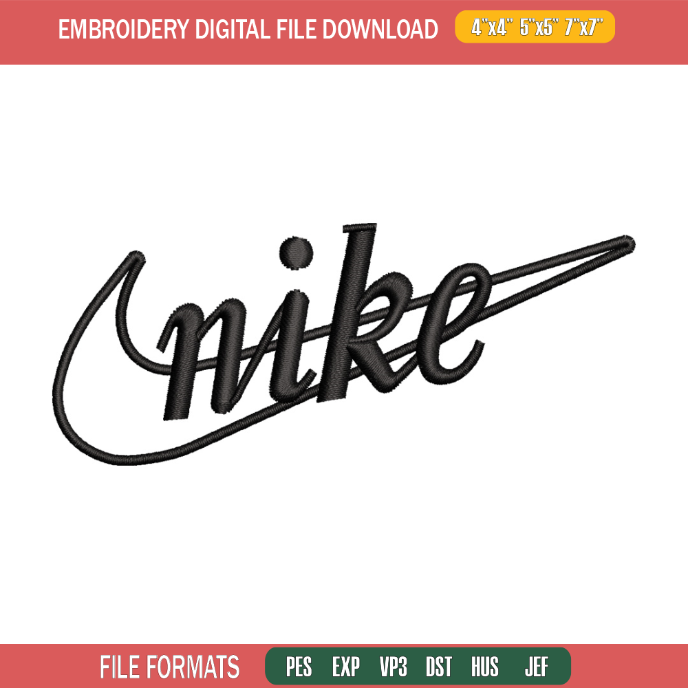 Nike simple embroidery design, Nike embroidery, Nike design, Embroidery shirt, Embroidery file, Digital download.jpg