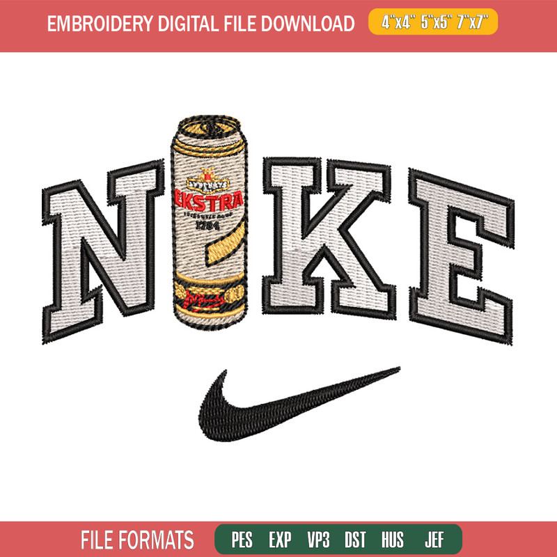Nike x ekstra embroidery design, Ekstra embroidery, Embroidery file,Embroidery shirt, Nike design, Digital download.jpg