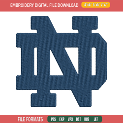 notre dame fighting irish embroidery, notre dame fighting irish embroidery, sport embroidery, ncaa embroidery