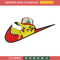 Pikachu Nike embroidery design, Pokemon embroidery, embroidery file, anime design, anime shirt, Digital download.jpg