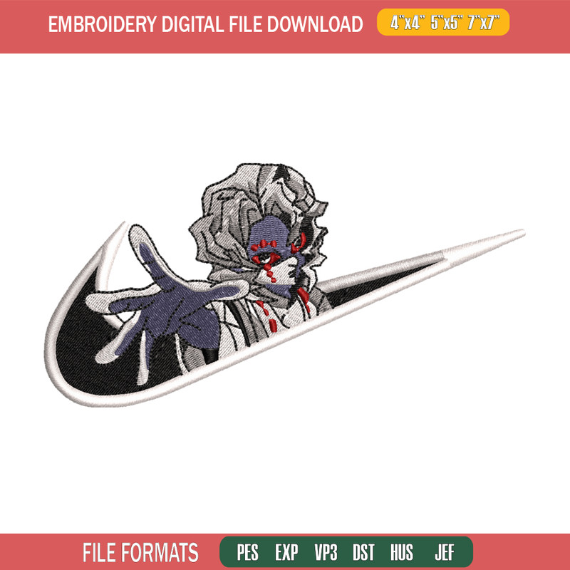 Rui Nike embroidery design, Kimetsu no Yaiba embroidery, Nike design, anime design, anime shirt, Digital download.jpg